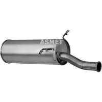 ASMET Geluiddemper achter 09.063