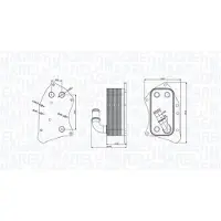 MAGNETI MARELLI 350300002300 Oliekoeler