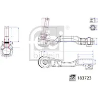 FEBI BILSTEIN 183723 Stuurkogel