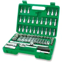 Toptul Dopsleutelset 3/8 60 stuks