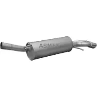 ASMET Geluiddemper achter 06.023