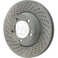 SHW Remschijf PRL31324 achter, geventileerd, sterk gecarboniseerd, 1 Stuk