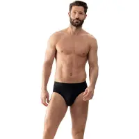 Mey Regular Fit Onderbroek zwart, Effen