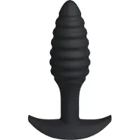 Dorcel - Buttplug - Spiraalvormige Buttplug - Anaal Speeltje - Siliconen - Zwart