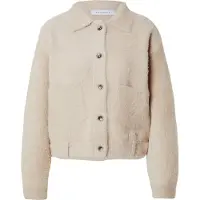 Rino & Pelle Gebreid vest 'Bubbly' taupe