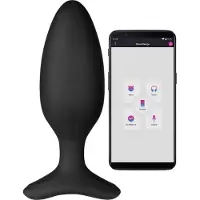 Lovense - Hush 2 Vibrerende Buttplug Met App - Zwart