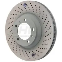SHW Remschijf PFR31004 voorkant, geventileerd, sterk gecarboniseerd, 1 Stuk