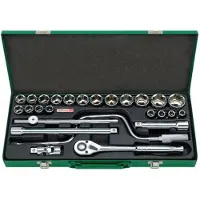 Toptul Dopsleutelset 1/2 26 stuks