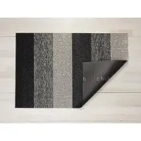 Chilewich Deurmat 46x71cm Marbled Stripe | Salt & Pepper