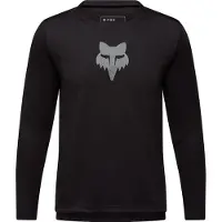 FOX Ranger Head Junior Trui met lange mouwen Zwart || Maat: Kid L