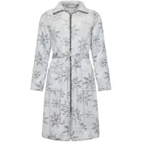 Rebelle Duurzame fleece badjas ijskristallen | Maat S