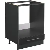 Vicco Fame-Line Ovenombouwkast – 60 cm zonder werkblad Antraciet Hoogglans