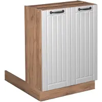 Vicco Fame-Line Keukeneiland – 60 cm zonder werkblad Wit Landhuis