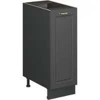 Vicco Fame-Line Apotheekkast – 30 cm, WB Antraciet Anthrazit-Gold Landhaus