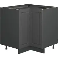 Vicco Fame-Line Hoekkast – 80.5 cm, WB Eik Anthrazit-Gold Landhaus