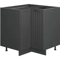 Vicco Fame-Line Hoekkast – 80.5 cm, WB Marmer Donkergrijs