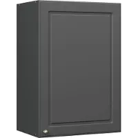 Vicco Fame-Line Hangkast – 50 cm Anthrazit-Gold Landhaus