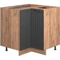Vicco Fame-Line Hoekkast – 80.5 cm zonder werkblad Donkergrijs