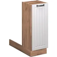 Vicco Fame-Line Keukeneiland – 30 cm zonder werkblad Wit Landhuis