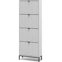 Vicco Eliza Schoenklaprek – 60 x 168 cm met 4 uitklapbare lades Wit