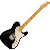 Fender Vintera II 60s Telecaster Thinline MN Black Elektrische gitaar