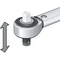 Promat /Tecwerk Momentsleutel | 1/2 inch 60-300 Nmdoorsteek-VK - 4000821705
