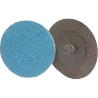 Promat /Tecwerk Slijpschijf | d. 75 mm korreling 60 | blauw - 4000844807 - 50 stuks 4000844807