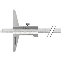 Promat /Tecwerk Diepteschuifmaat | DIN 862 | 200 mm | recht meetrail 10 x 4,5 mm - 4000851218