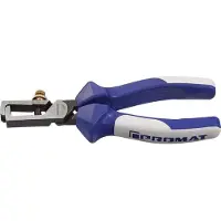 Promat /Tecwerk Draadstriptang | lengte 160 mm | verchroomd meercomponentenhulzen | met openingsveer - 4000810381