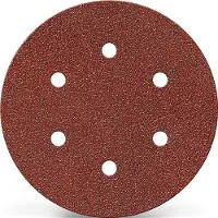 Promat /Tecwerk Schuurpad met klitbevestiging | GLS 3 150 mm | korreling 40 | voor hout / metaal korund | Gatenaantal 6 - 4000842241