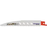 Promat /Tecwerk Reciprozaagblad | lengte 150 mm breedte 19 mm | tandverdeling TPI 9/13 2,8/1,9 mm | gefreesd, getordeerd | 5 stuks / kaart - 4000814893