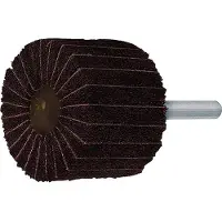 Promat /Tecwerk Lamellenslijpstift | d.80xH50mm korreling 240 | combinatie vlies/korund | schacht-d. 6 mm - 4000842214