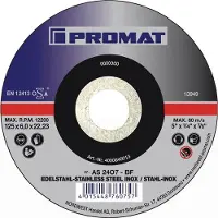 Promat /Tecwerk Afbraamschijf | D230xS6mm | gebogen universele | gat 22,23 mm - 4000840015