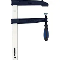 Promat /Tecwerk Diepspanschroefklem | spanwijdte 400 mm werkbereik 250 mm | 3-componentengreep | 45 x 12 mm - 4000831383