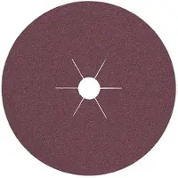 Promat /Tecwerk Fiberschijf | d. 180 mm korreling 80 | voor hout / metaal | korund - 4000841648