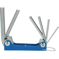 Promat /Tecwerk Schroevendraaierset | 6-delig uitklaphouder | SW 3-10 mm | S2-staal - 4000825105