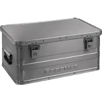 Promat /Tecwerk Aluminium box | L580xB380xH275mm 47 l | met klapdeksel en cilinderslot - 9000447951