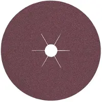 Promat /Tecwerk Fiberschijf | d. 125 mm korreling 80 | voor hout / metaal | korund - 4000841640