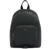 Lacoste Handtas 'Sac à dos Femme Daily City Noir' zwart