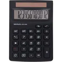 MAUL MAULeco 650 Bureaurekenmachine 12 -cijferige display Zwart Zonne-energie 7268690
