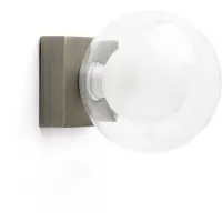 Faro 40087, oppervlaktemontage, 1 lamp, fitting G9, IP44, brons