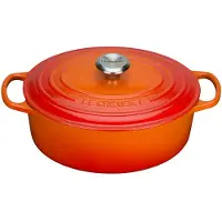 Le Creuset Gietijzeren Ovale Braadpan Oranjerood 33cm 7,5l