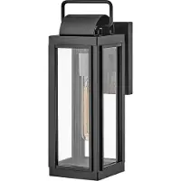 HINKLEY LED Wand Buitenlamp Sag Harbor | 1X E27 Max 60W | IP44 | Dimbaar | Black