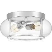 Elstead Lighting LED Badkamerarmatuur Trilogy | 2X E27 Max 40W | IP44 | Dimbaar | Polished Chrome