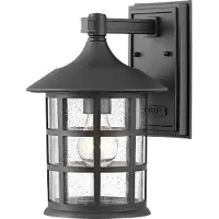 HINKLEY LED Wand Buitenlamp Freeport | 1X E27 Max 40W | IP44 | Dimbaar | Textured Black