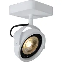 Lucide TALA LED - Plafondspot - LED Dim to warm - GU10 (ES111) - 1x12W 2200K/3000K - Wit