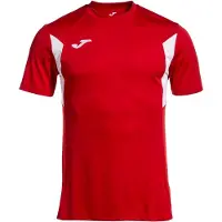 Joma Winner Iii T-shirt Met Korte Mouwen Rood 5-6 Years Jongen