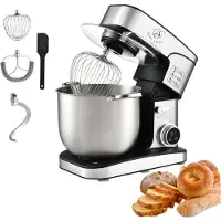 ROYAL SWISS Keukenmachine – Keukenrobot XXL – 16L 2800W – RVS Mengkom – 12 Snelheden – SC-616DE