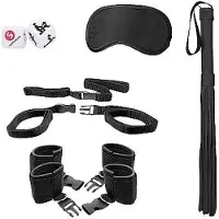 Ouch! Bed Bondage Set - Zwart