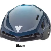 Viking Sparrow Schaats Helm Incl Vizer Blauw L (58-62 Cm)